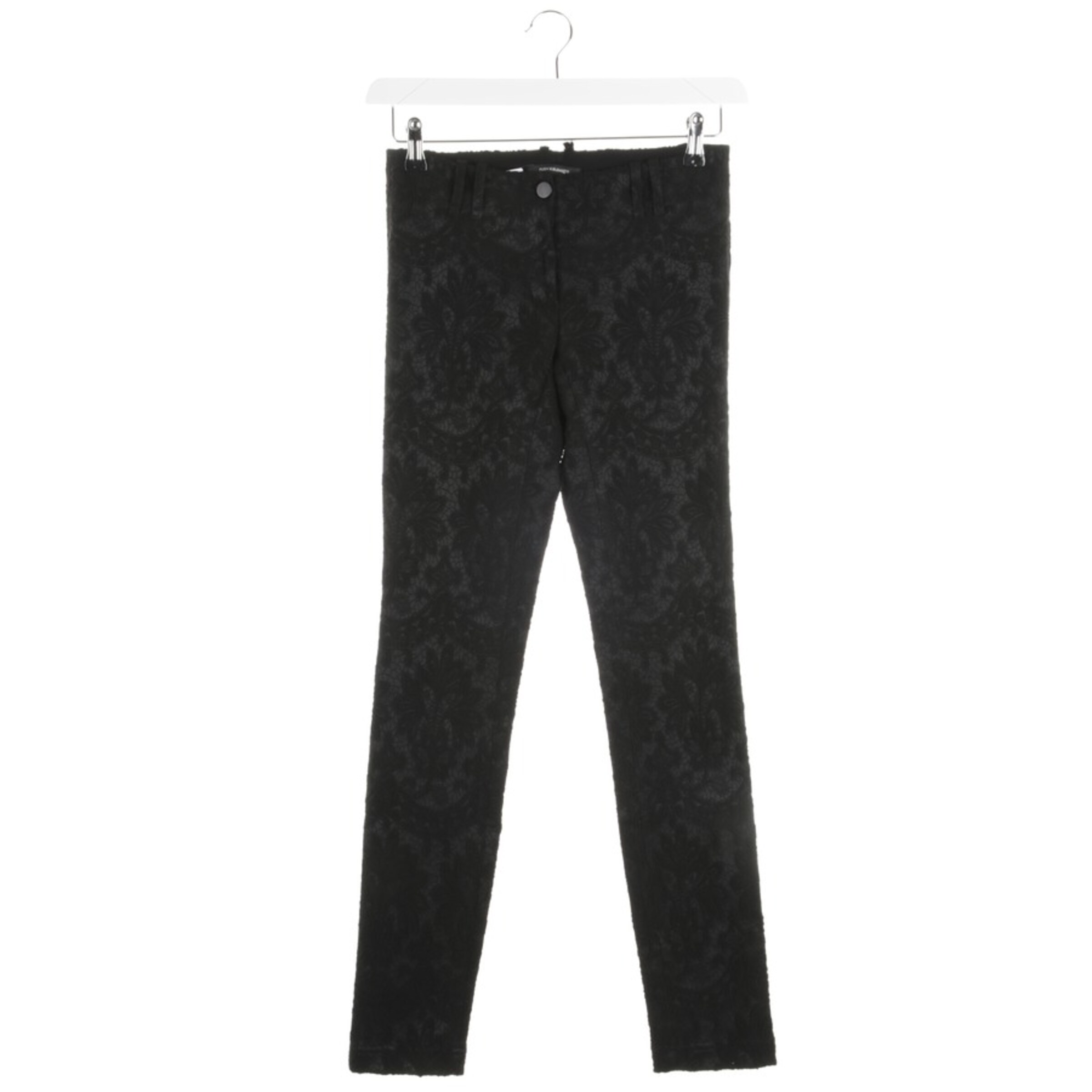 Plein Sud Pants in S in Black: front