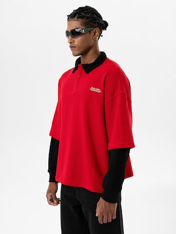 Felpa 'Wender' di Dandalo in rosso