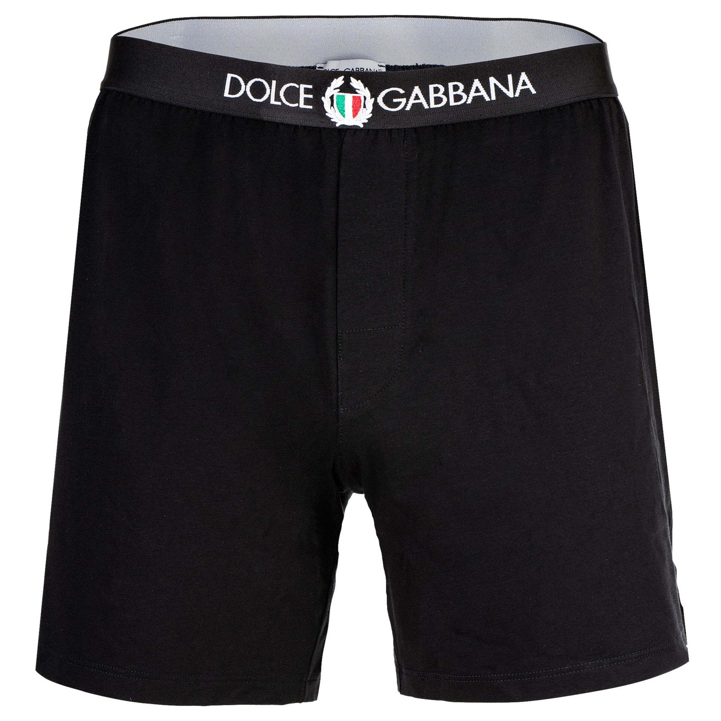 Boxer di DOLCE & GABBANA in nero: frontale