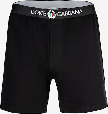 Boxers DOLCE & GABBANA en noir : devant