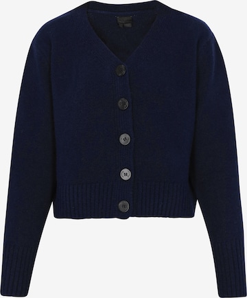 DreiMaster Klassik Strickjacke in Blau: Vorderseite