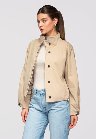 Ombre Tussenjas in Beige