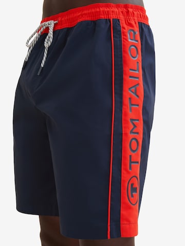 TOM TAILOR Board Shorts in Blue