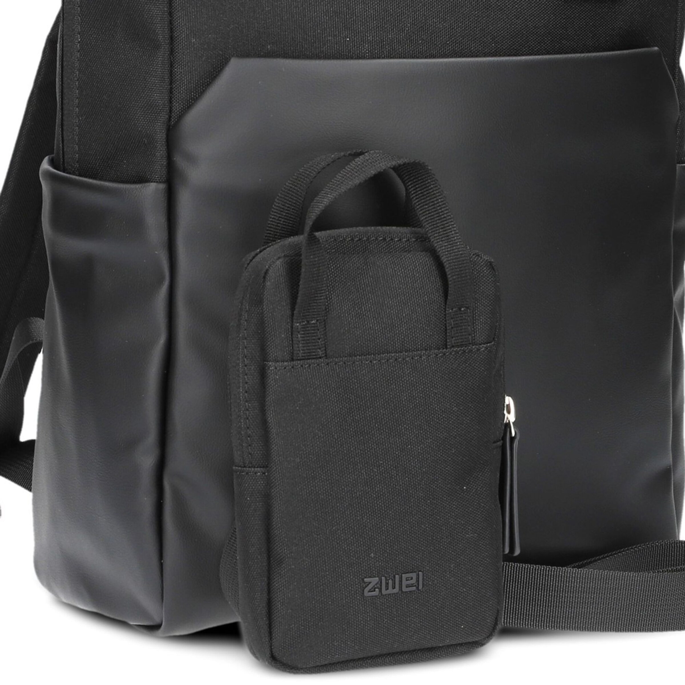ZWEI Rucksack 'Lou' in Schwarz