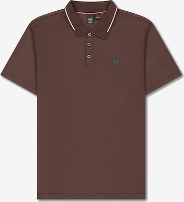 Le Temps Des Cerises Shirt 'OARON' in Brown: front