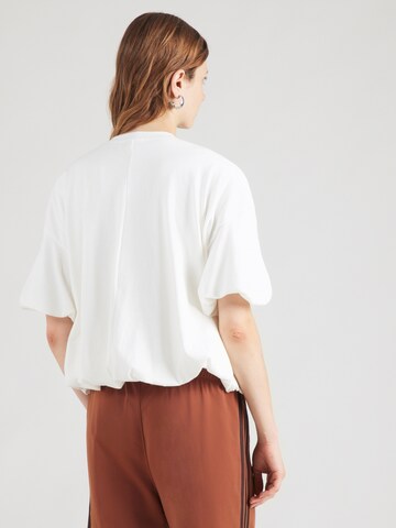 TOPSHOP Tričko 'Bubble' - Béžová