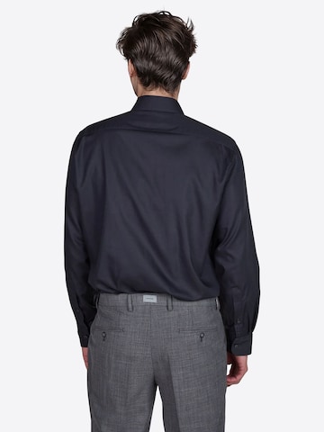 PIERRE CARDIN Regular Fit Hemd in Schwarz