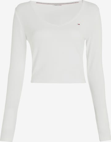 Tommy Jeans Shirt in White: front