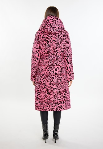 faina Winter coat in Pink