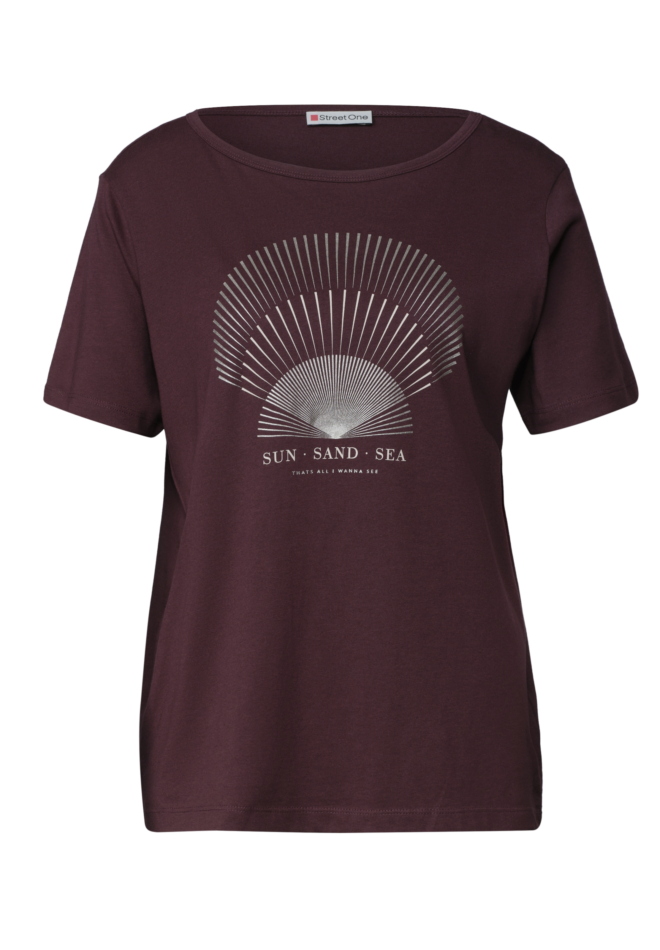 STREET ONE Shirt in Red: front