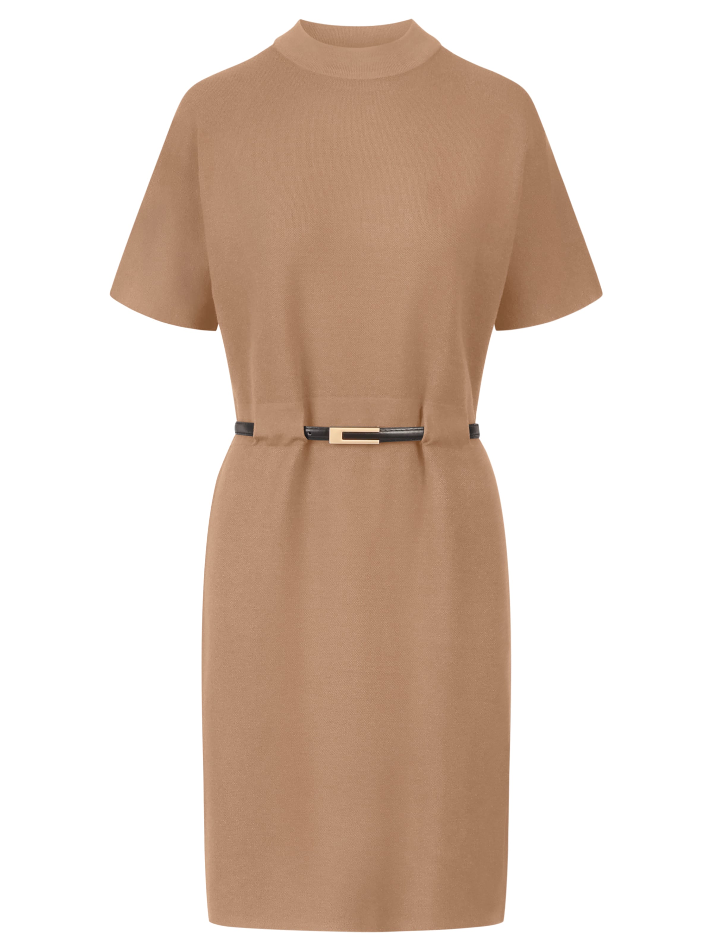 APART Strickkleid in Braun: Vorderseite