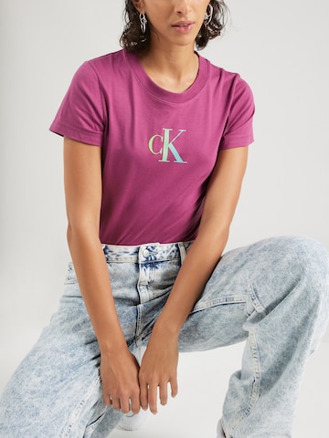 Calvin Klein Jeans Тениска в розово