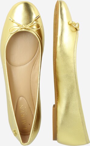 Lauren Ralph Lauren Ballerina 'JAYNA' in Gold