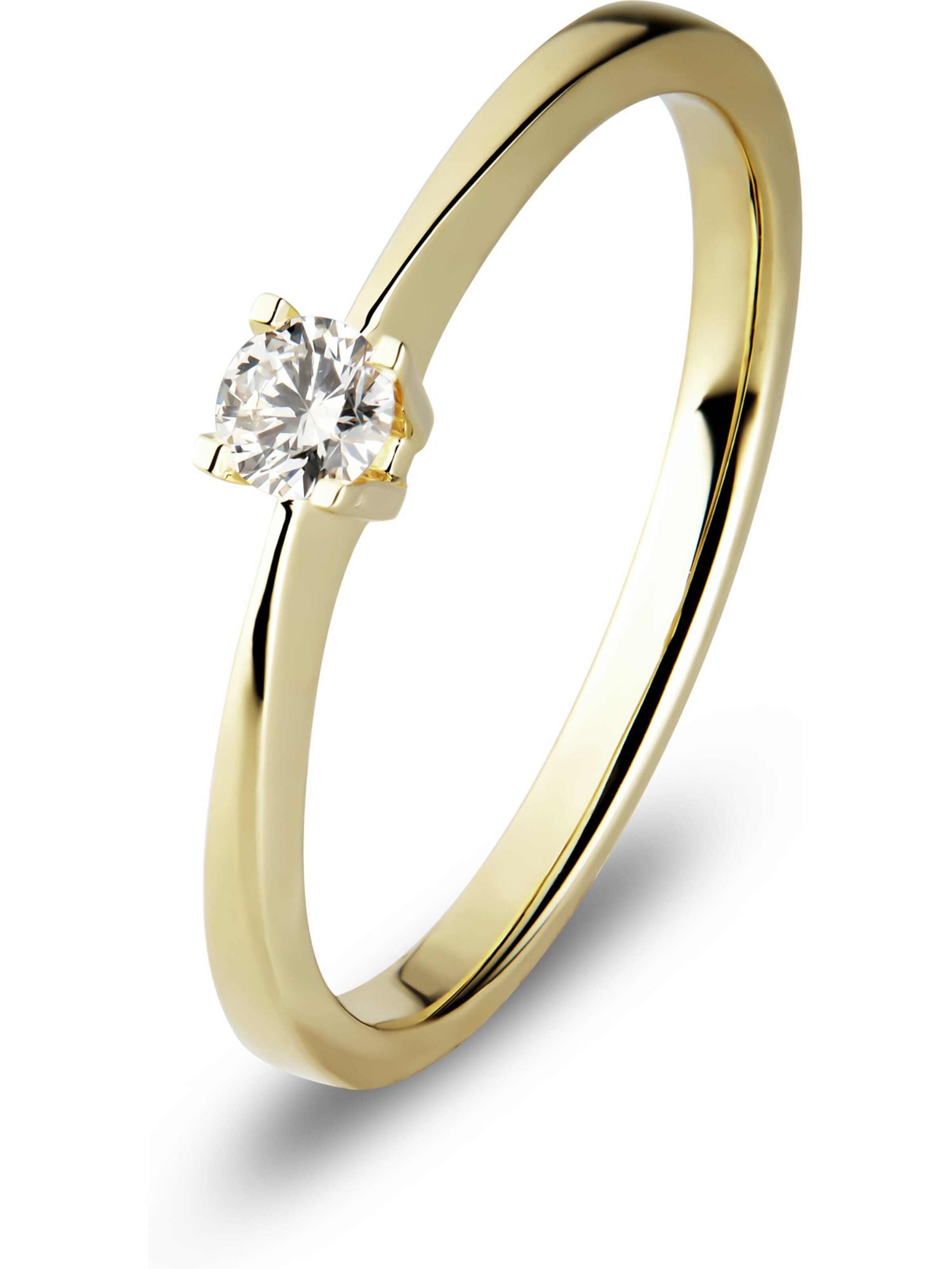 CHRIST Ring in Gold: front