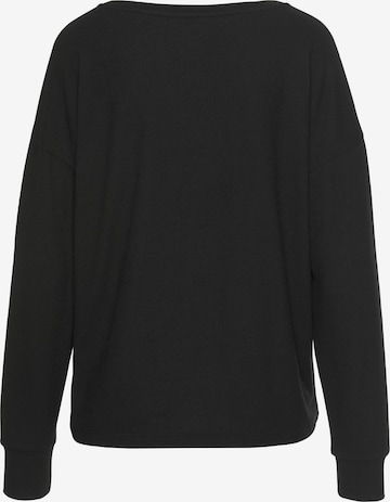 LASCANA Sweater in Black