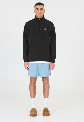SOS Fleecejacke 'Hakuba' in Schwarz