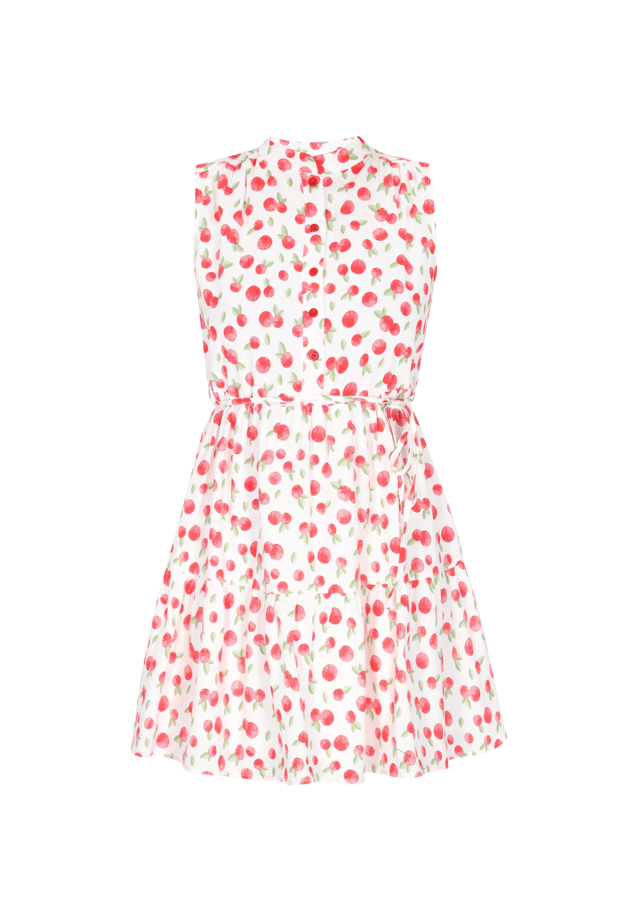 MYMO Shirt Dress in Green / Red / White, Item view