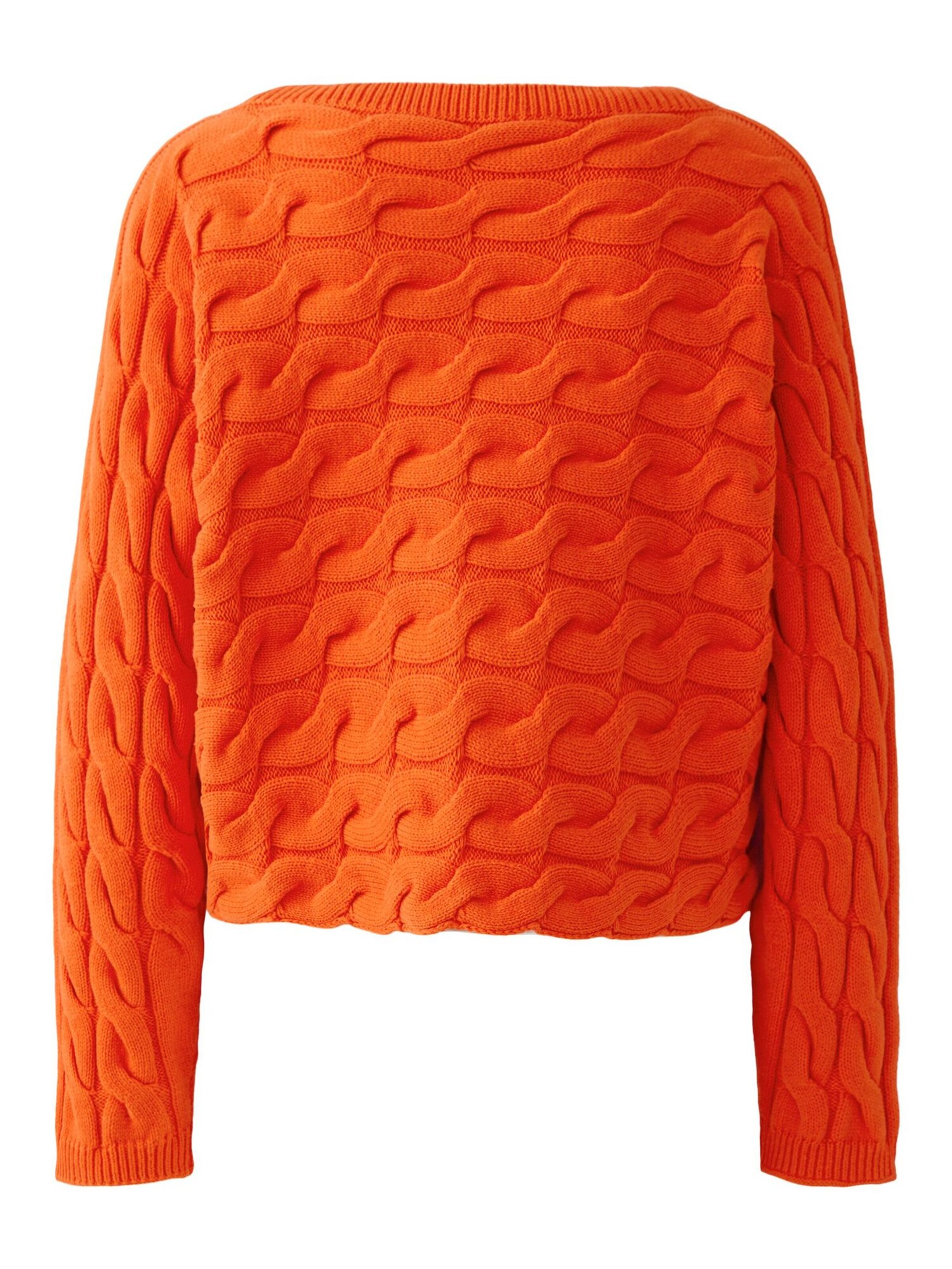 OUI Pullover 'Sirah' in Orange