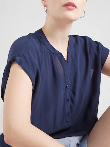 Chemisier 'Mi44riama' ZABAIONE en bleu