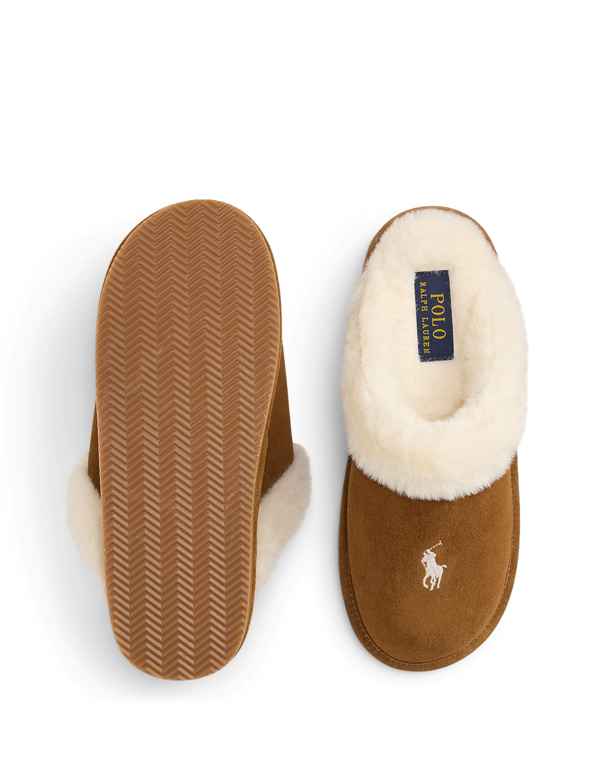 Pantoufle 'KAYLEIGH' Polo Ralph Lauren en beige