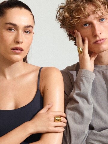 Pilgrim Ring 'Kieran' in Gold: front
