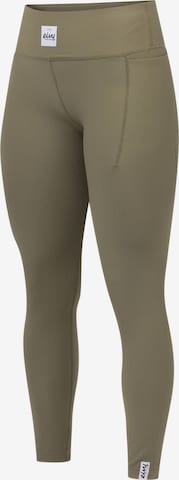Pantalon de sport Eivy en vert : devant