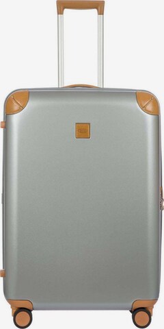 Bric's Trolley 'Amalfi' in Silber: Vorderseite