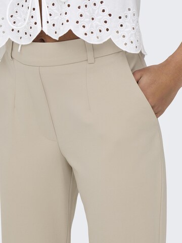 JDY Tapered Chino trousers in Beige