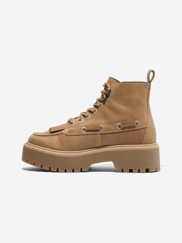 TIMBERLAND Fűzős rövid szárú csizmák 'Stone Street' - barna