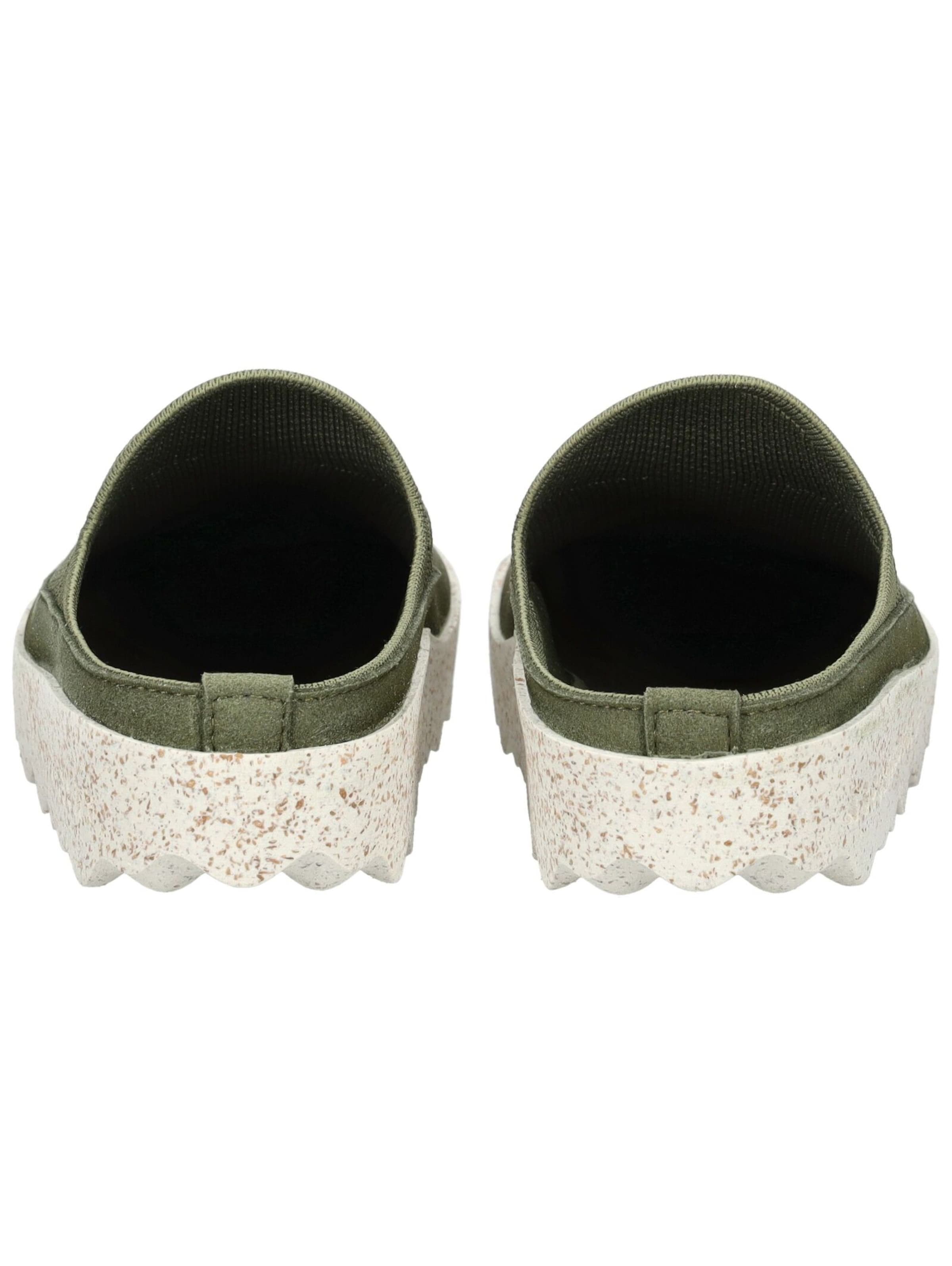 Asportuguesas Mules in Green