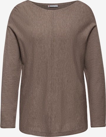 STREET ONE Sweater in Brown: front