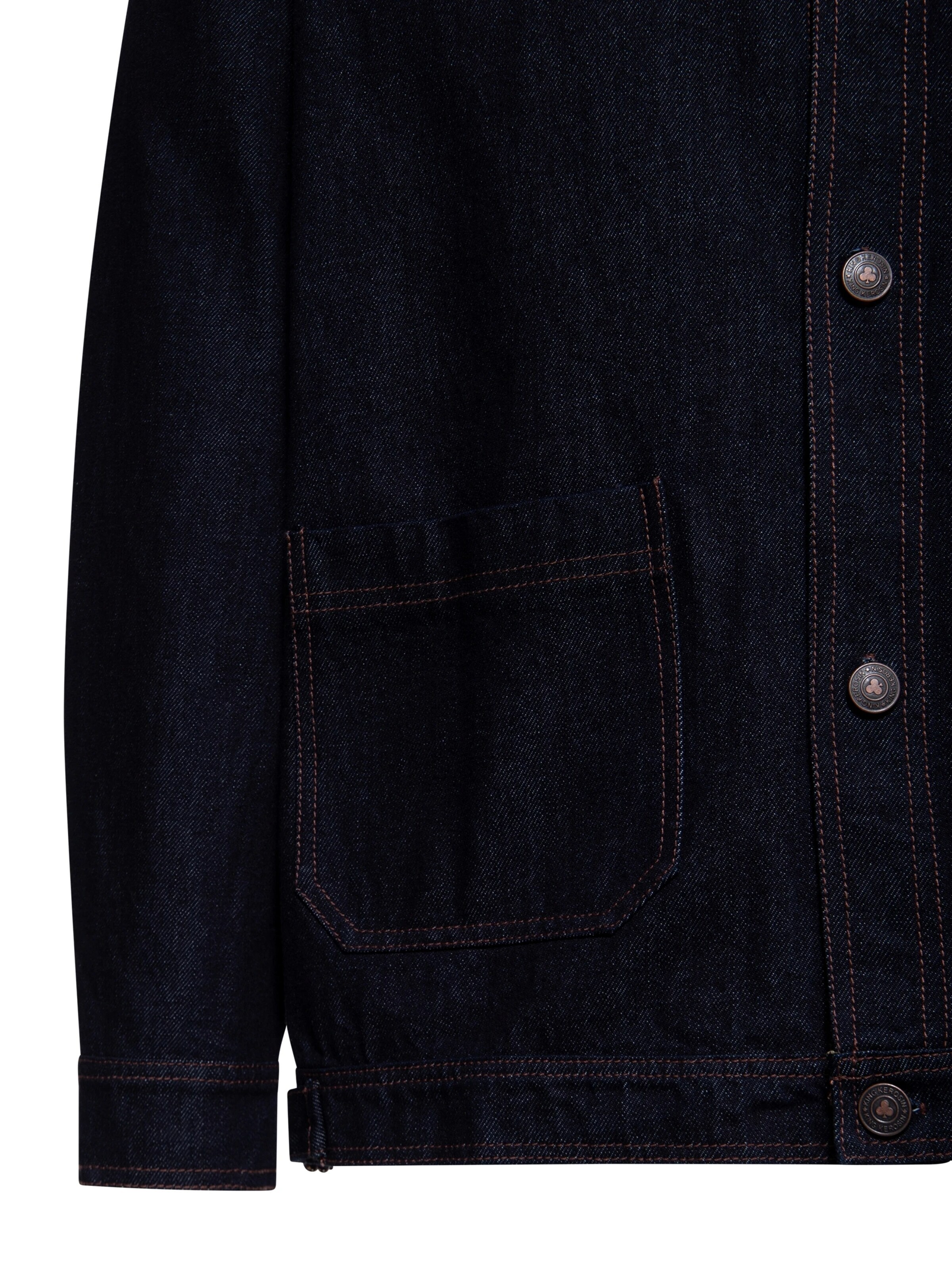 King Kerosin Between-Season Jacket in Blue