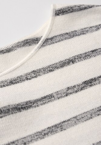 STREET ONE Gestreiftes Shirt in Beige