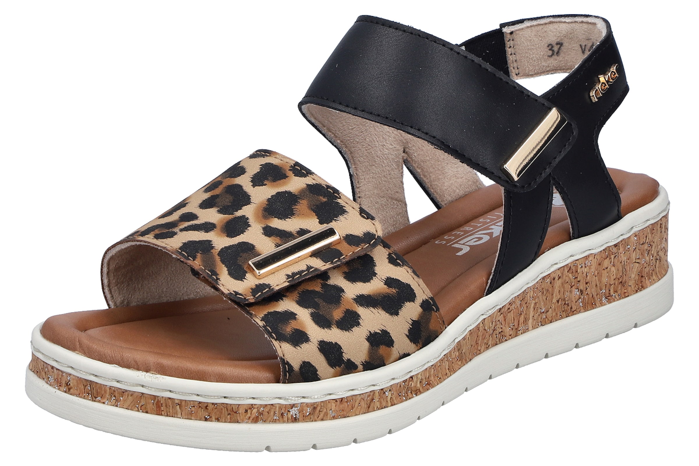 Rieker Sandale in Braun: Vorderseite