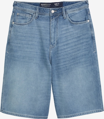 mėlyna TOM TAILOR DENIM „Baggy“ Džinsai: priekis