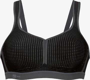 ANITA BH 'Performance' in Schwarz: Vorderseite