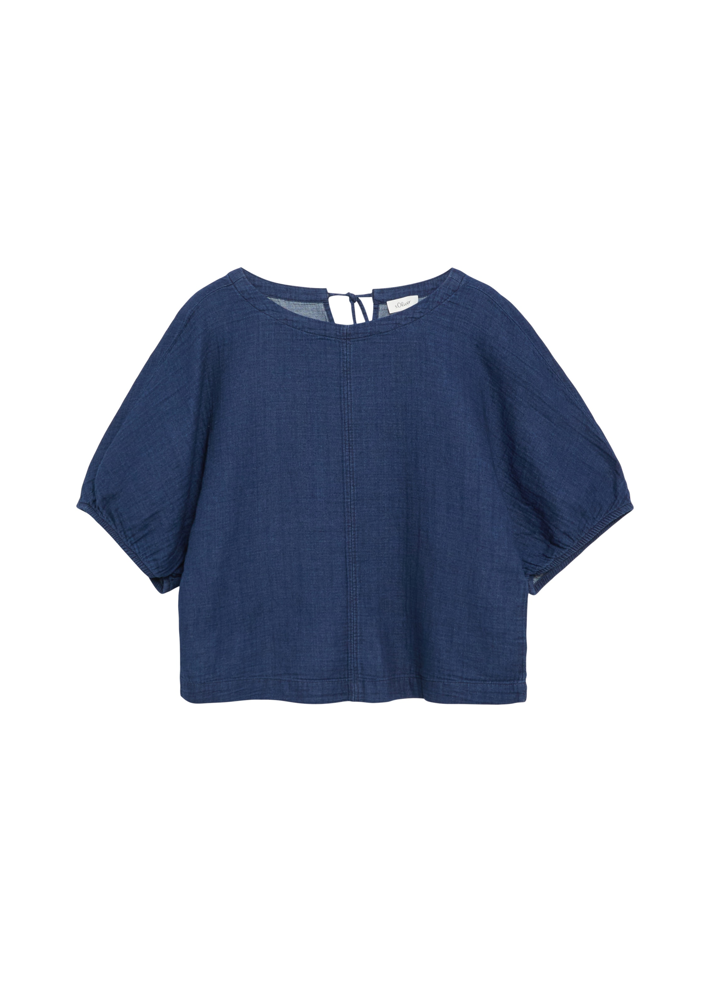 s.Oliver Blouse in Blauw: voorkant