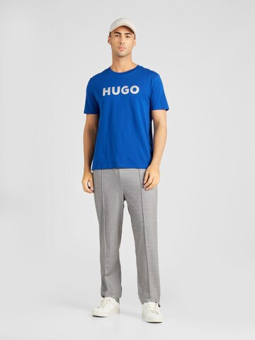 HUGO Majica 'Dulivio' | modra barva
