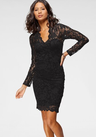 LAURA SCOTT Cocktail Dress in Black: front