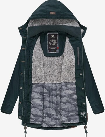 Ragwear Winter Coat 'Jane II Intl.' in Green