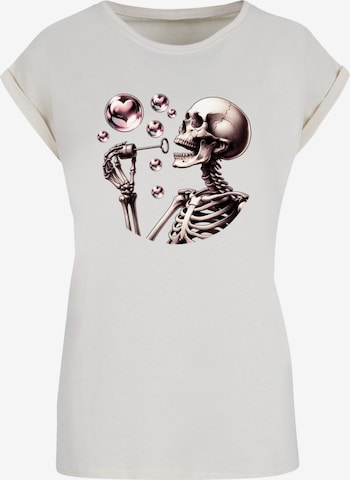 T-shirt F4NT4STIC en blanc : devant