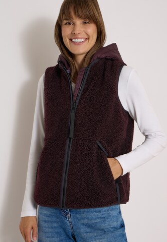 CECIL Vest in Red: front