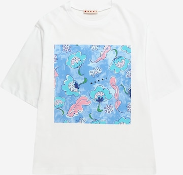 T-Shirt Marni en blanc : devant