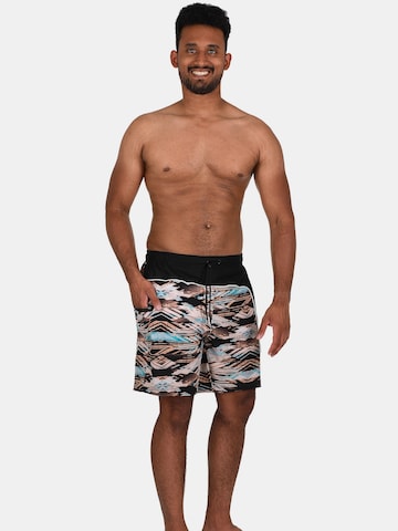 Shorts de bain wavebreaker en mélange de couleurs