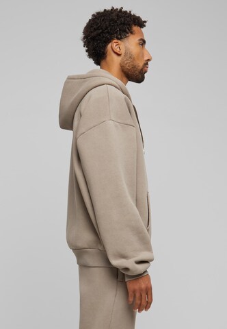 Prohibited Zip-Up Hoodie in Grey