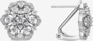 Luxenter Oorbellen 'SOORI' in Wit: voorkant