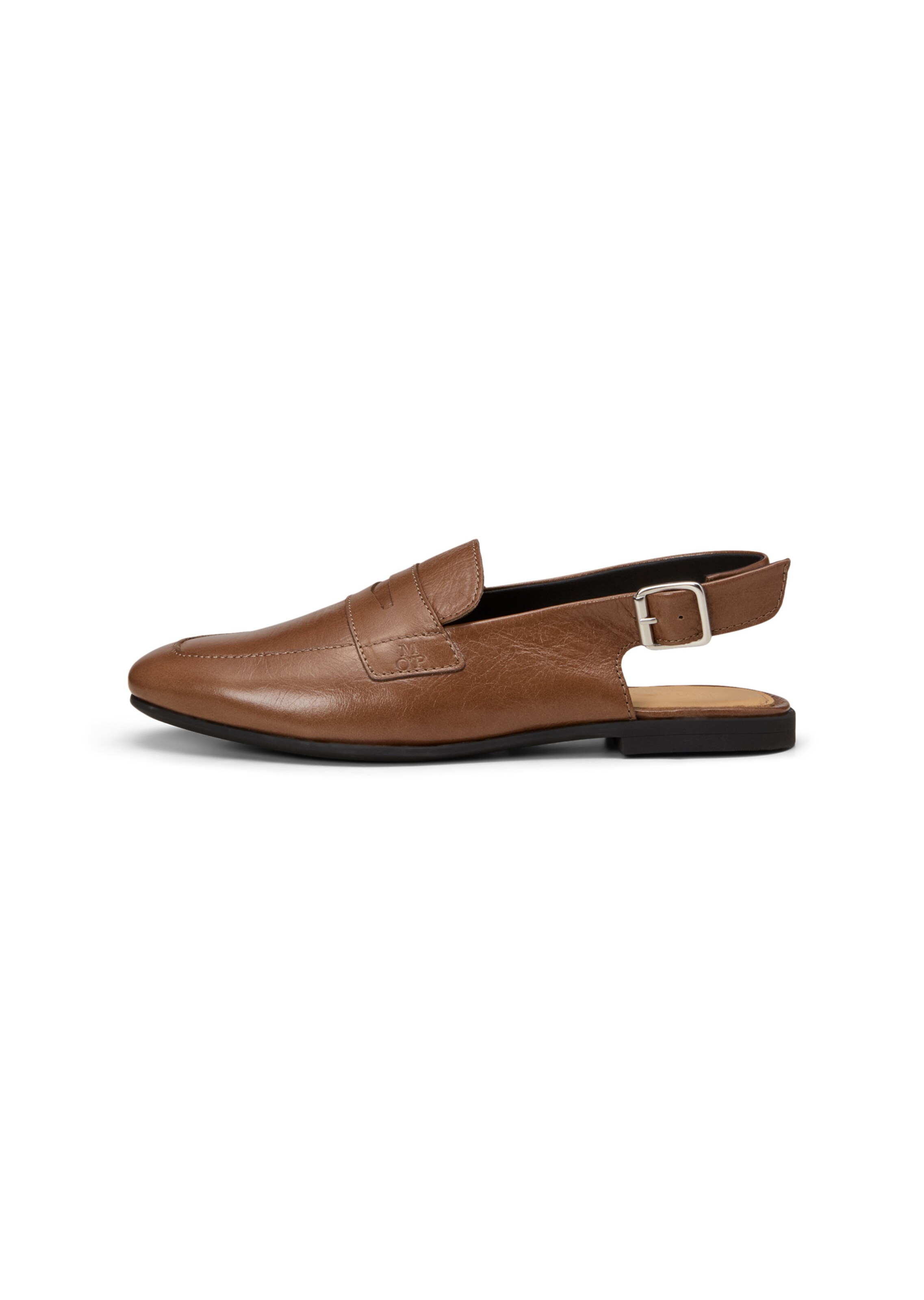 Marc O'Polo Strap ballerina 'Safina' in Brown