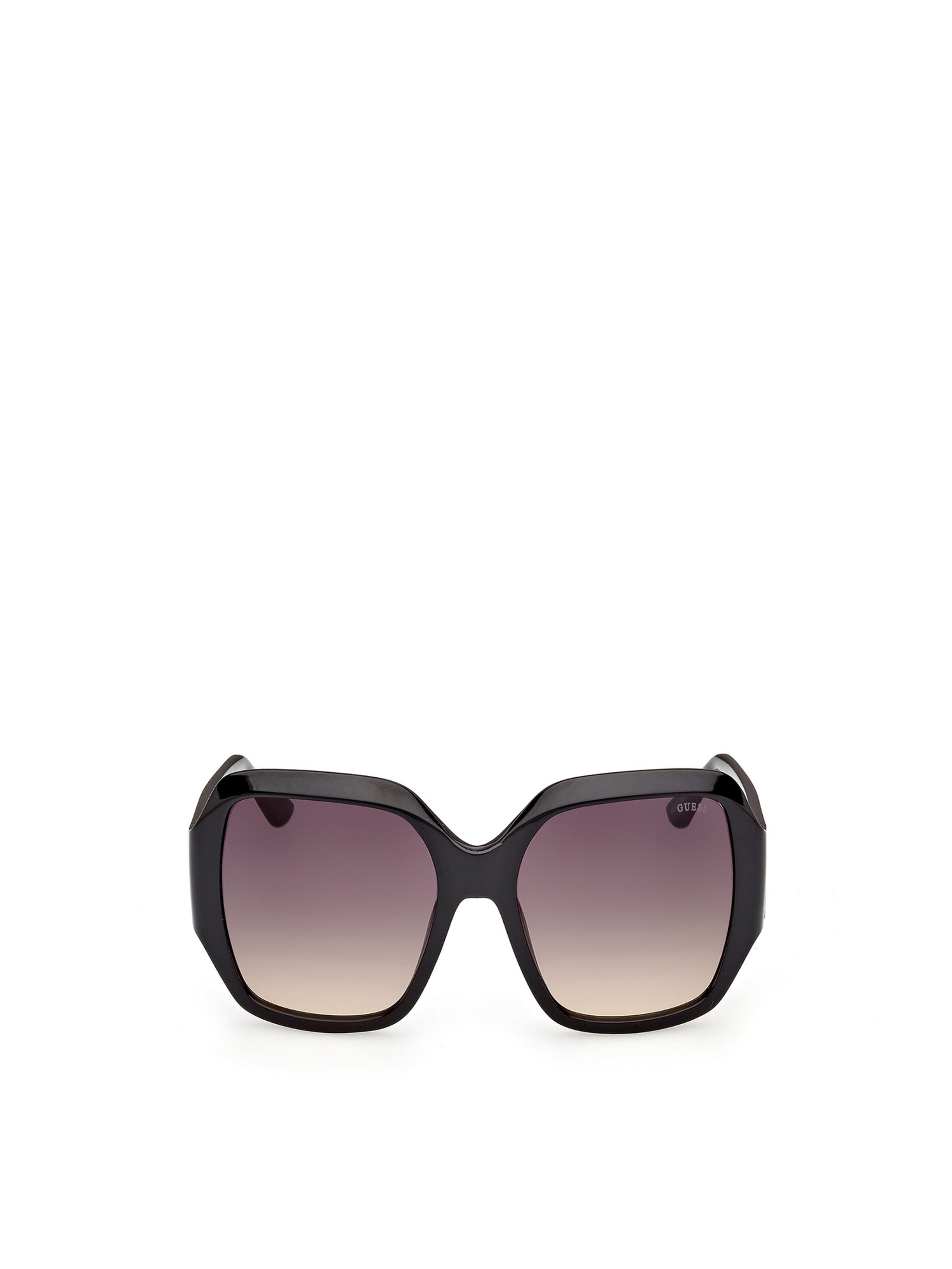 GUESS Sonnenbrille in Schwarz: Vorderseite