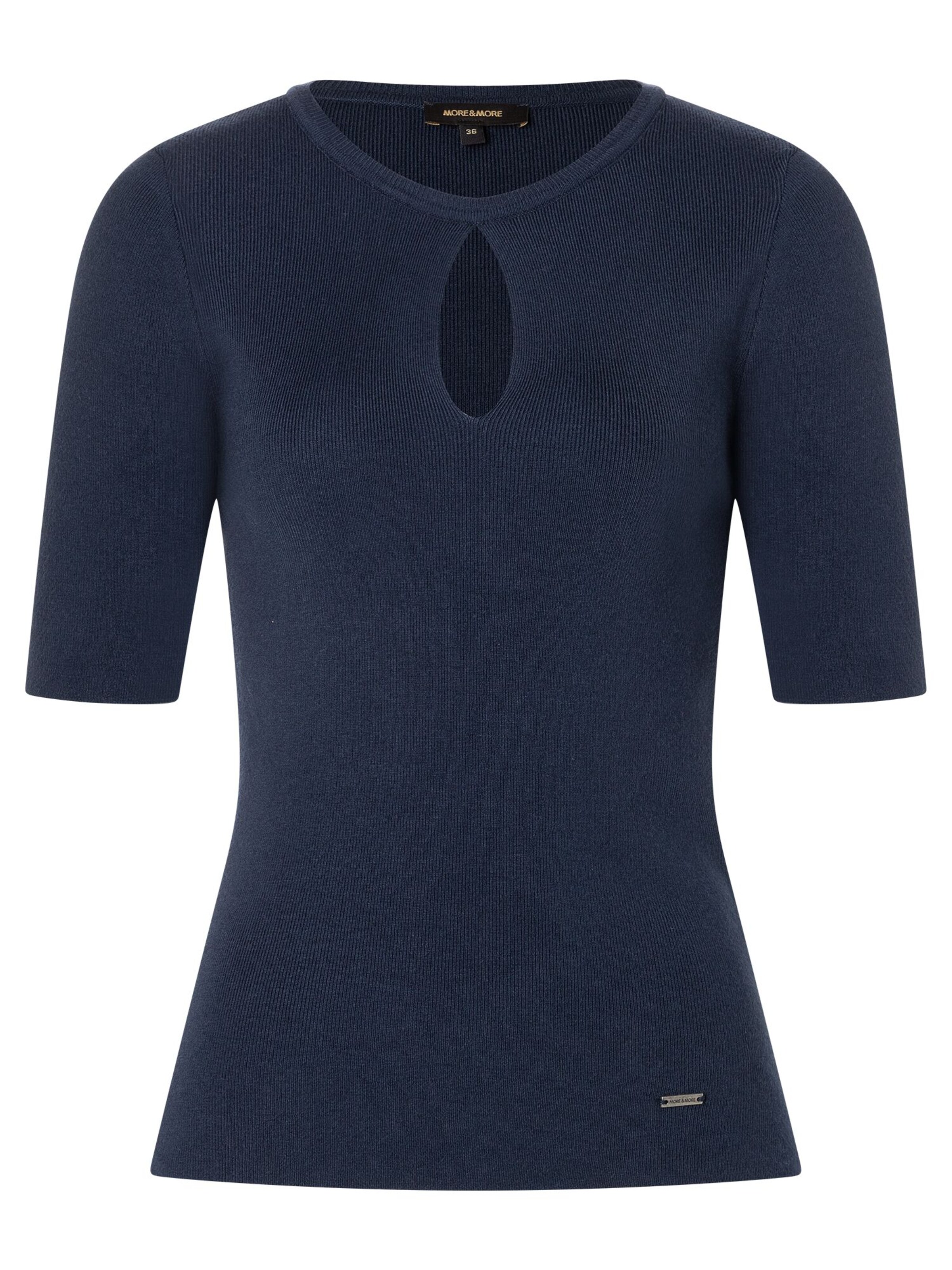 MORE & MORE Pullover in Blau: Vorderseite