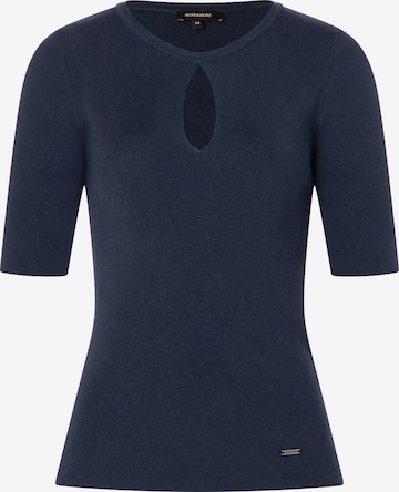 MORE & MORE Pullover in Blau: Vorderseite